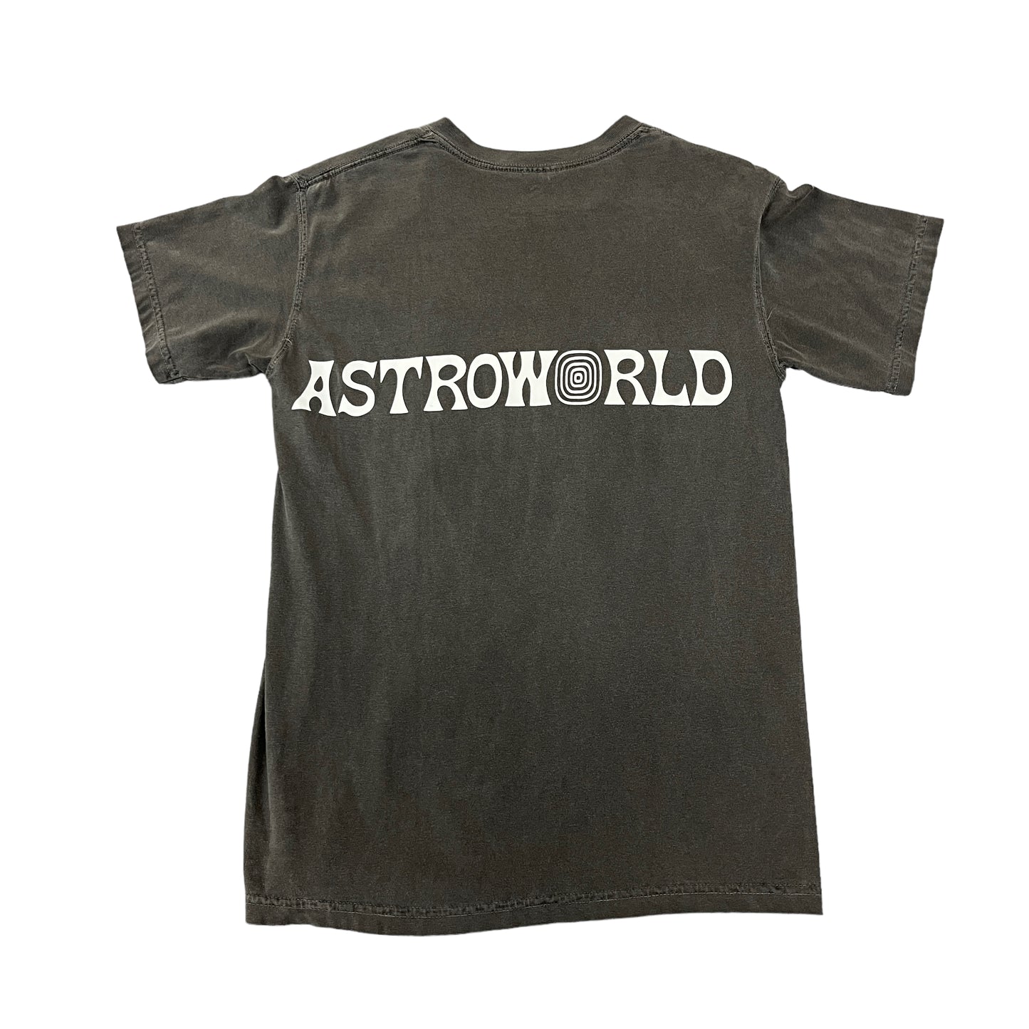 Travis Scott Astroworld Lollapalooza 2018 Grey Tee