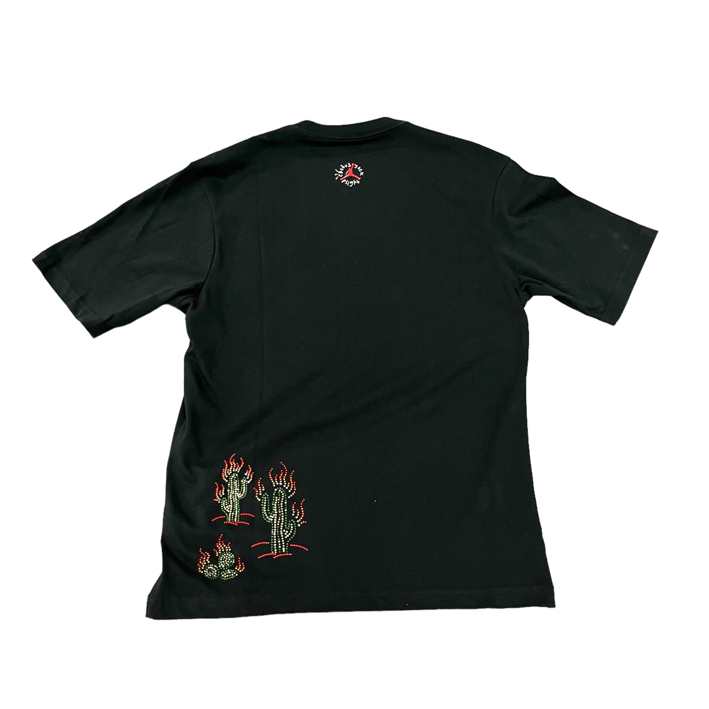 Travis Scott Jordan Flight Black Tee