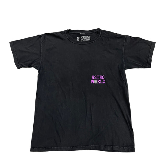 Travis Scott Astroworld DJ screw Black Tee