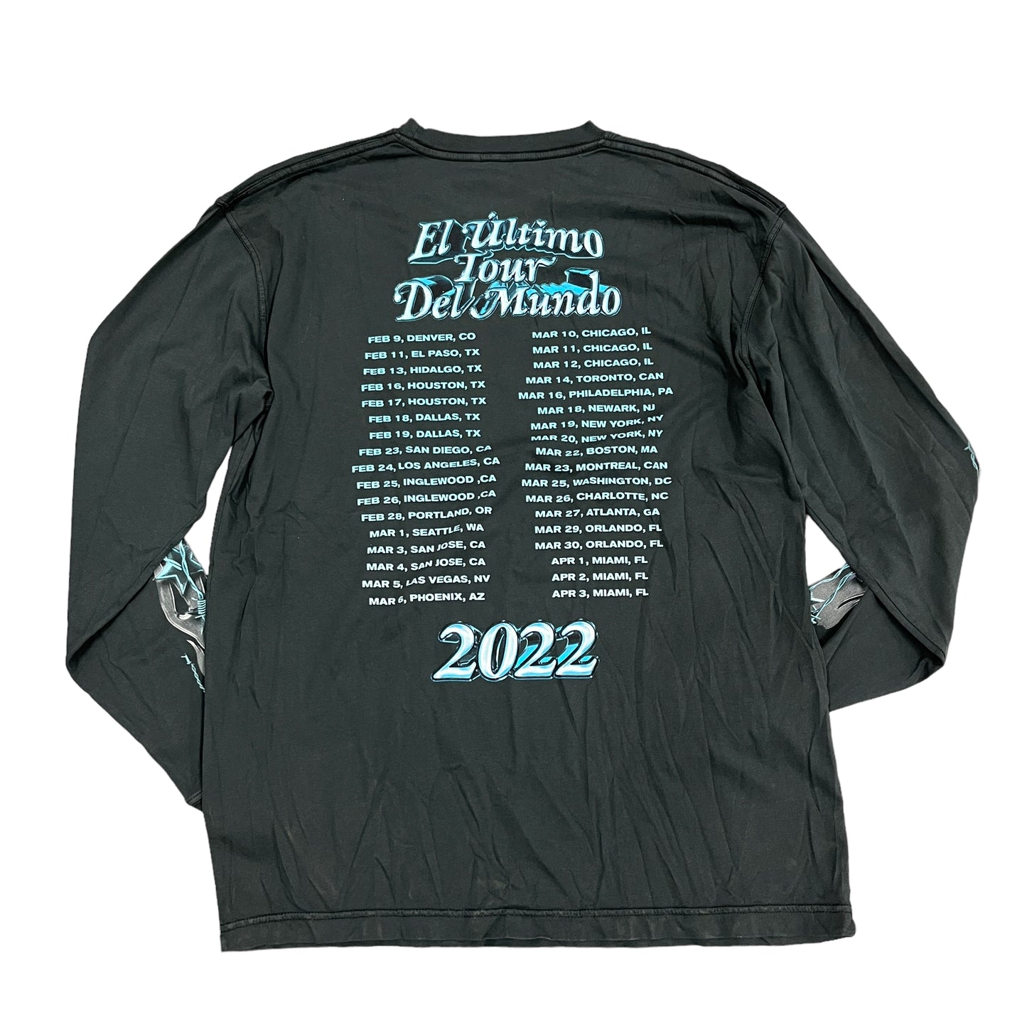 Bad Bunny Ultimo Tour 2022 L/S Tee