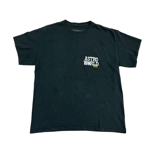 Travis Scott Astroworld Staff WYWH Black Tee