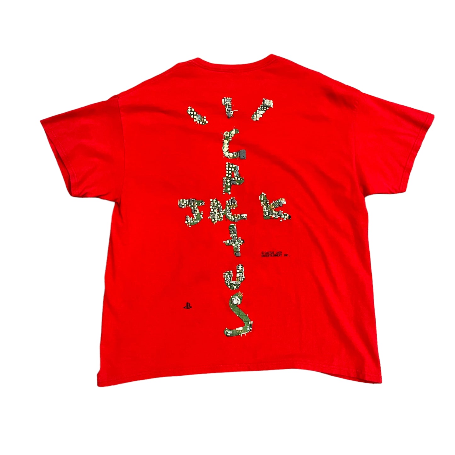 Travis Scott PlayStation Red Tee