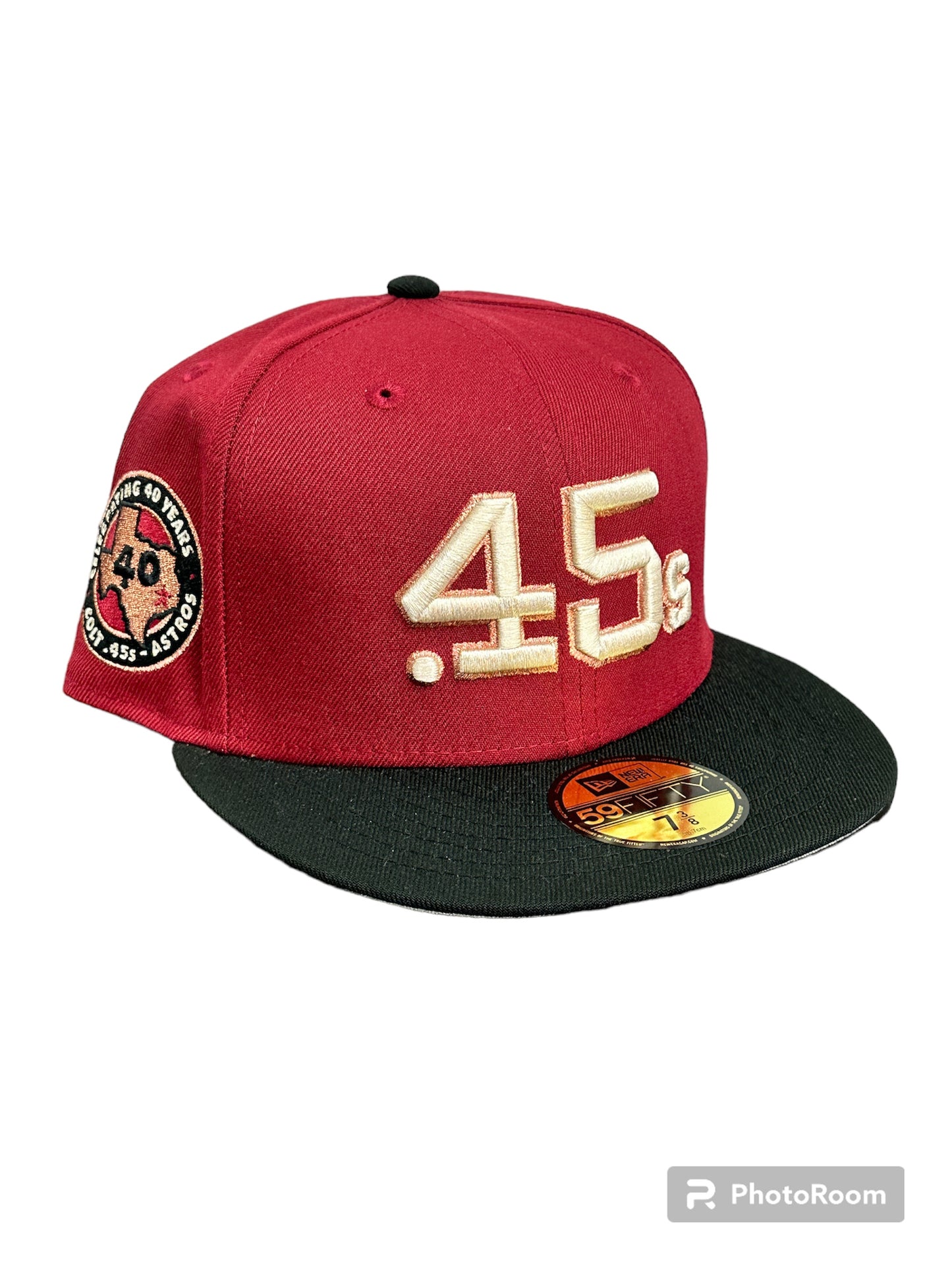 Houston Colt .45s Maroon / Rose Gold Hat