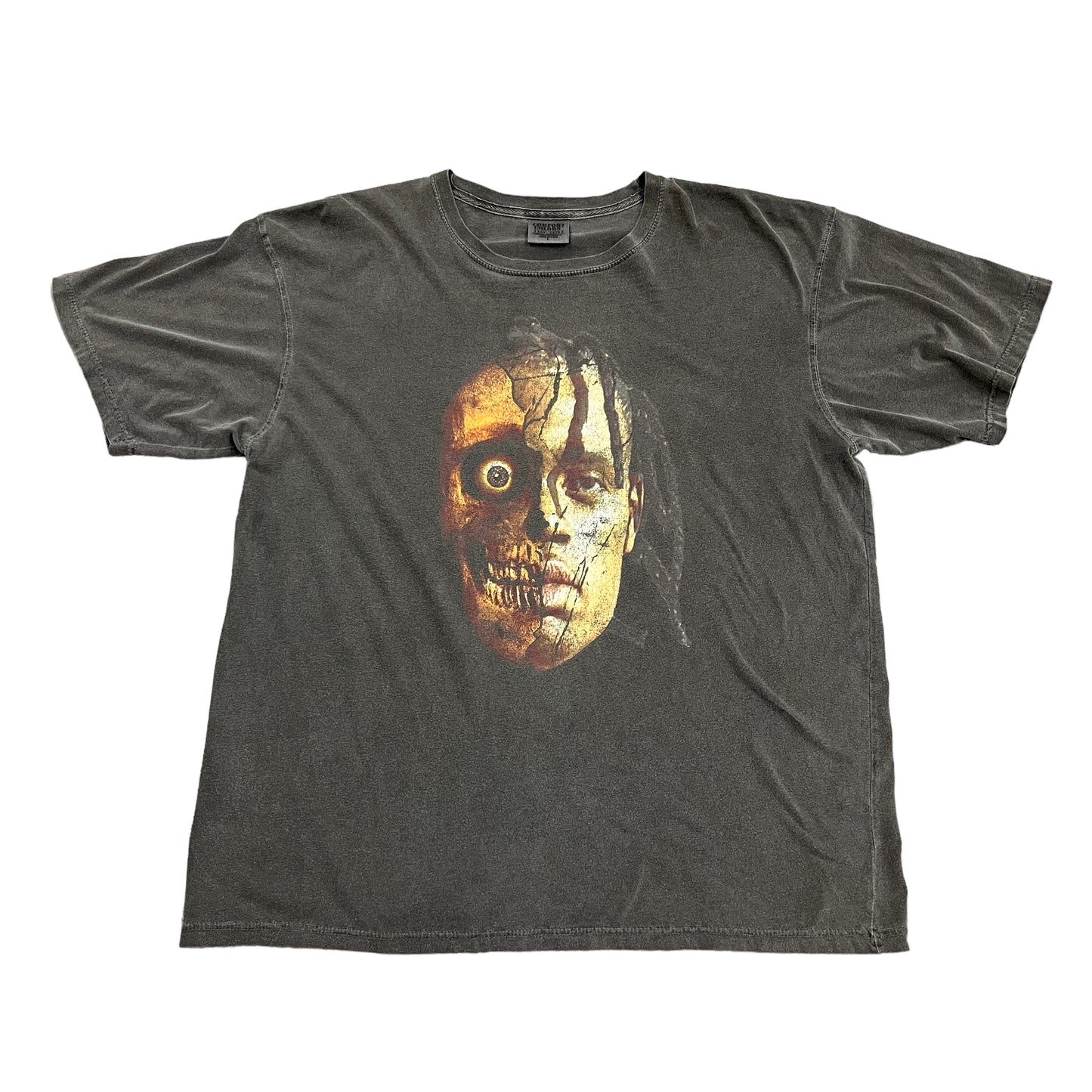 Travis Scott Two Face 2016 Grey Tee