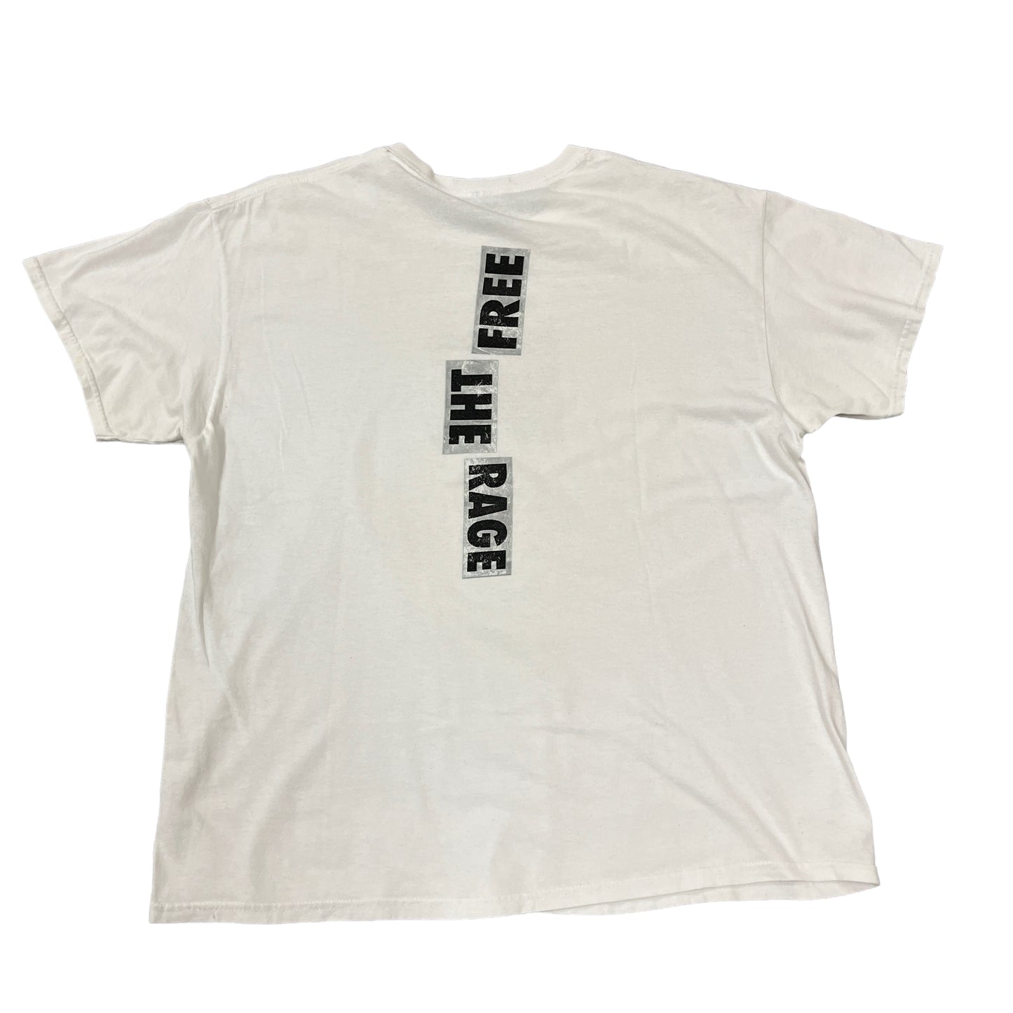 Travis Scott Free The Rage White Tee