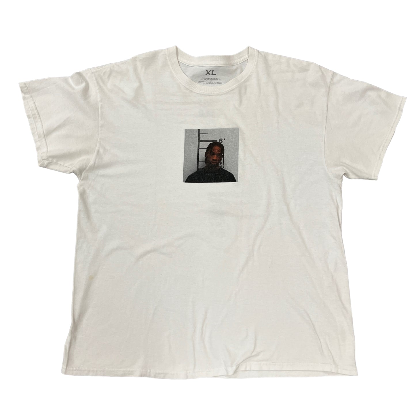 Travis Scott Free The Rage White Tee