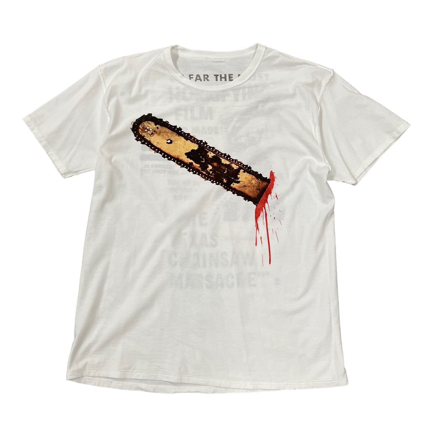 Travis Scott x Texas Chain Massacre Reversible White Tee