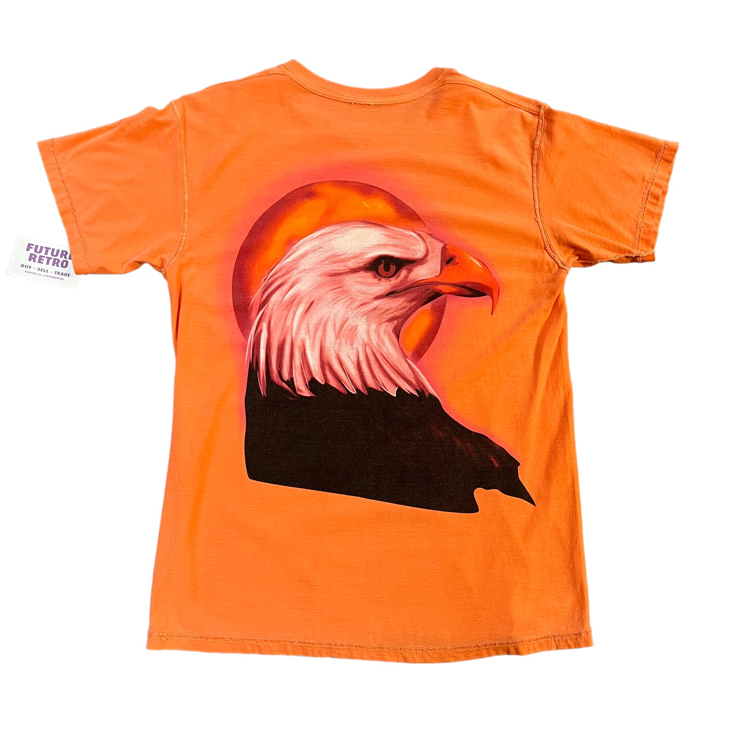 Travis Scott Birds Eagle Orange Tee