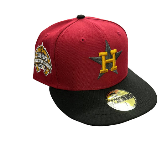 Astros H Star Red / Metallic Hat