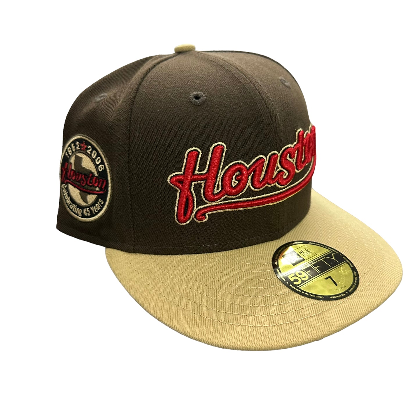 Astros Spellout Brown / Red Hat