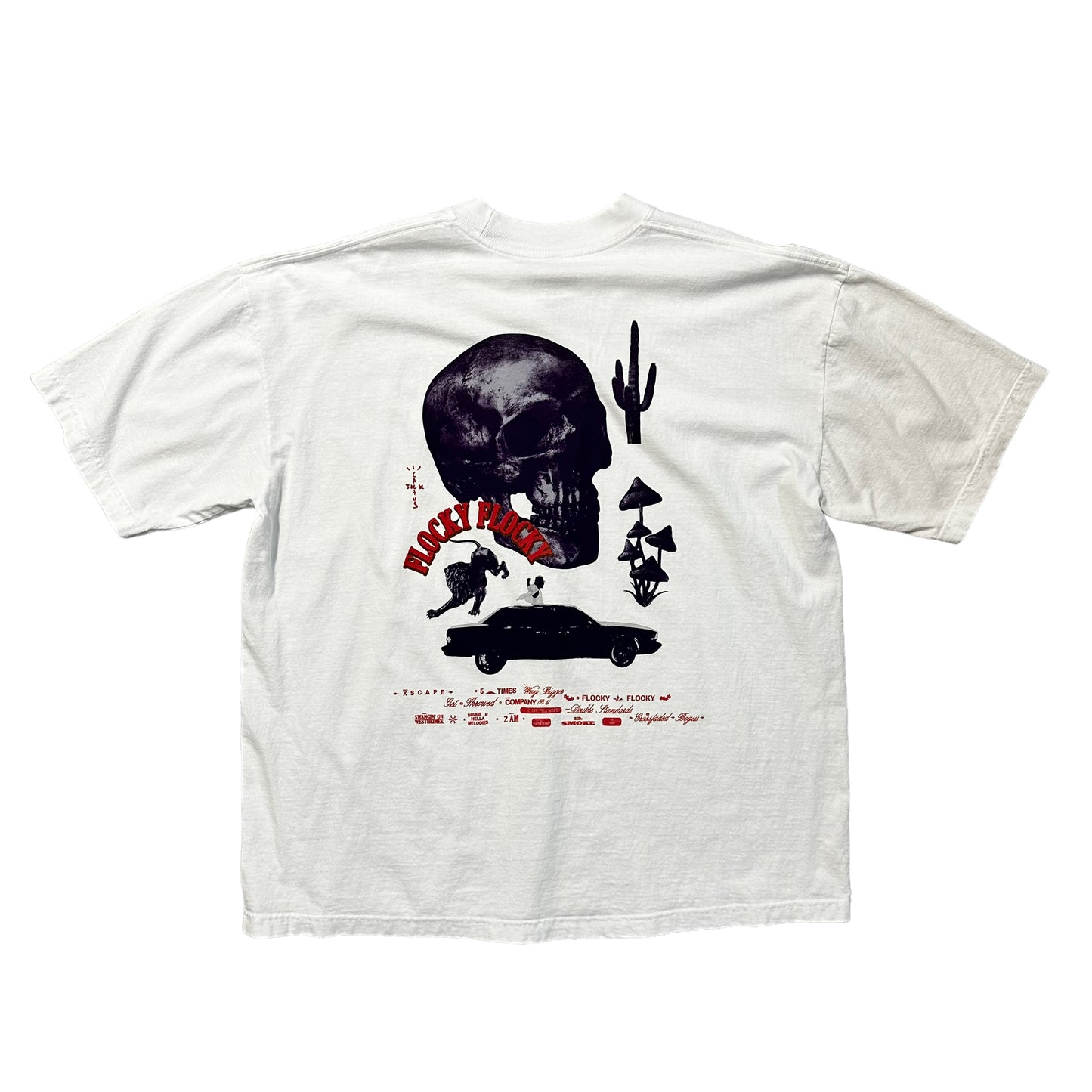 Don Toliver Flocky White Tee