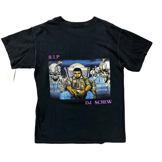 Travis Scott Astroworld RIP DJ Screw Black Tee