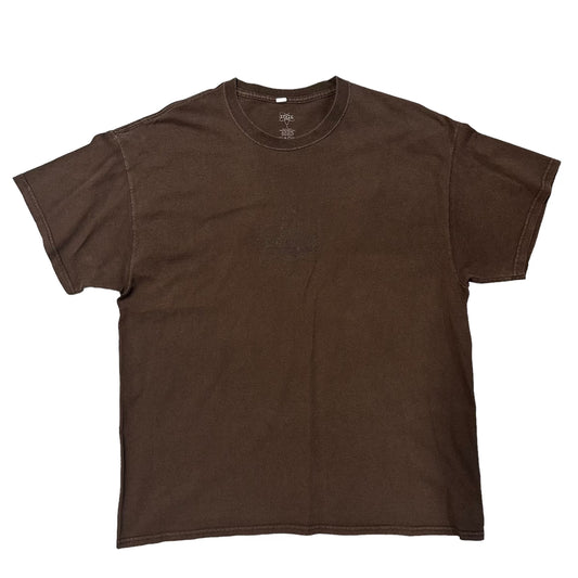 Travis Scott Space Village Black Logo Brown Tee