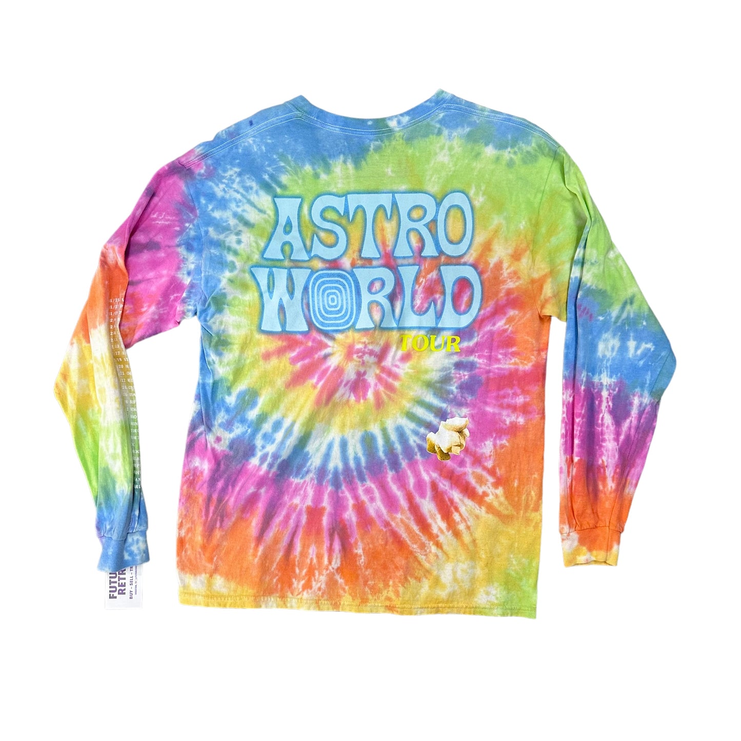 Travis Scott Astroworld Tour Tie Dye L/S Tee