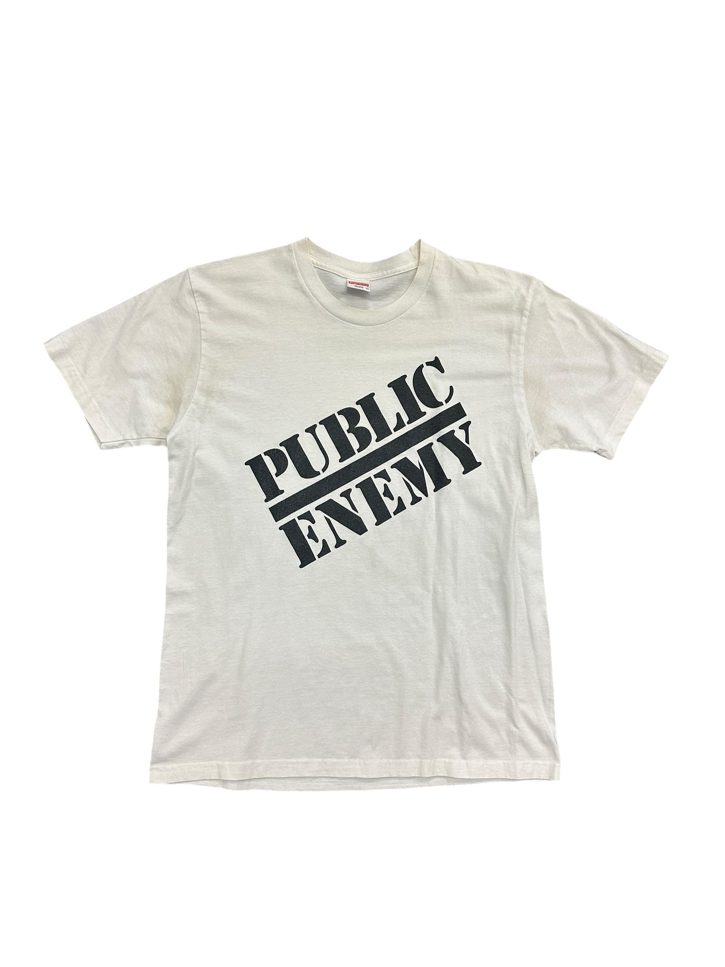 Supreme Public Enemy White Tee