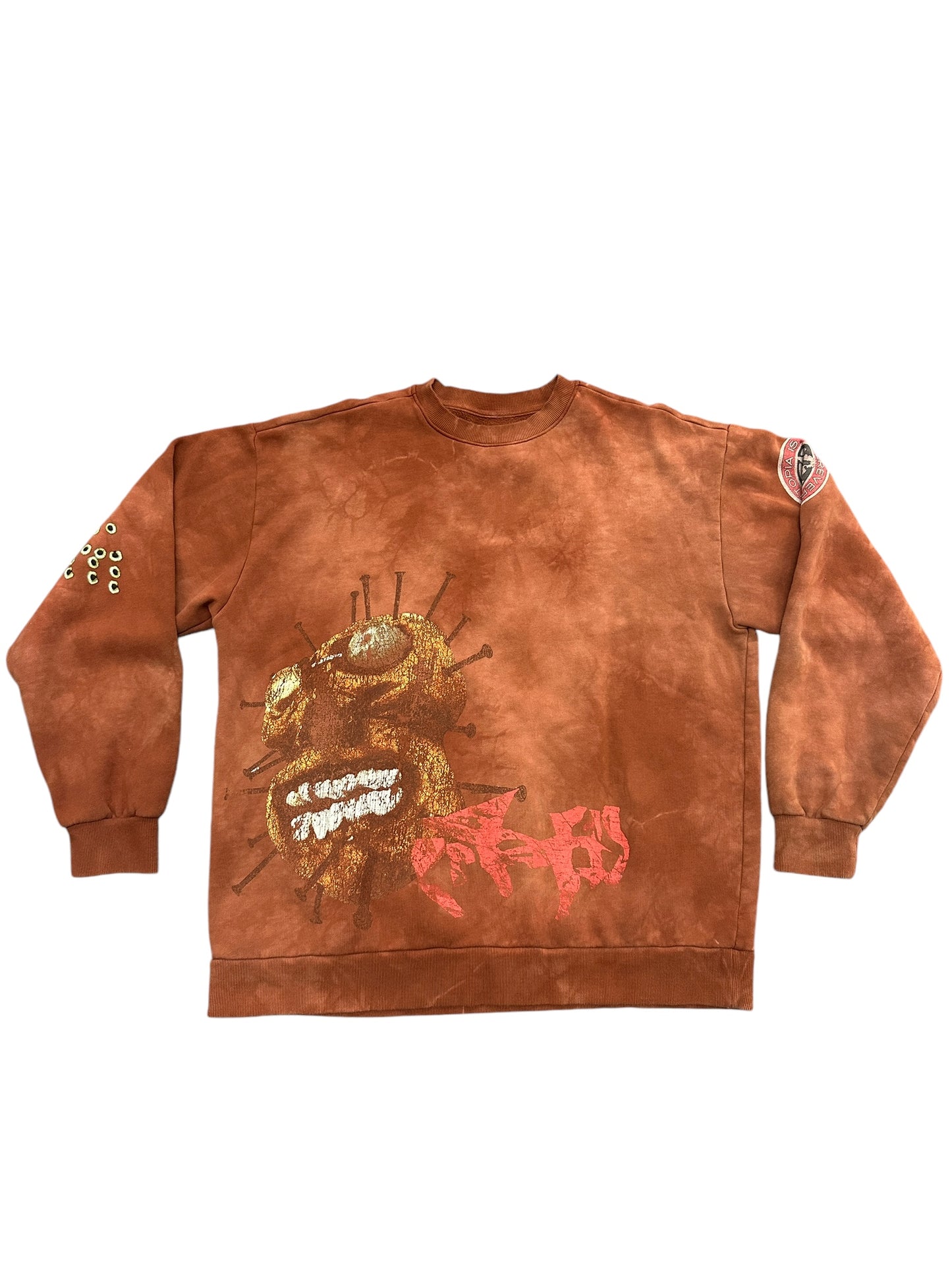 Travis Scott Utopia Orange Crewneck