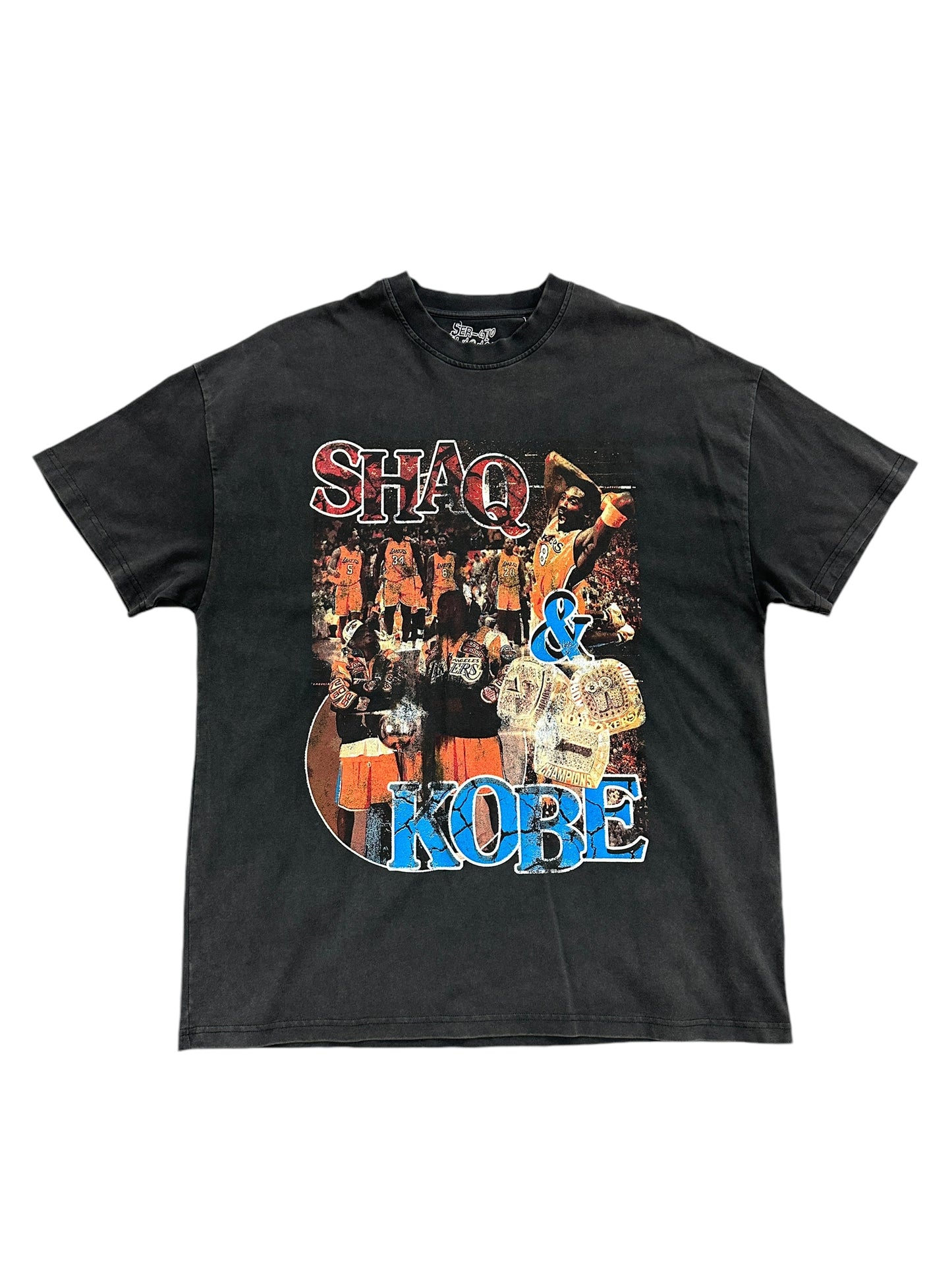 Shaq & Kobe Black Tee