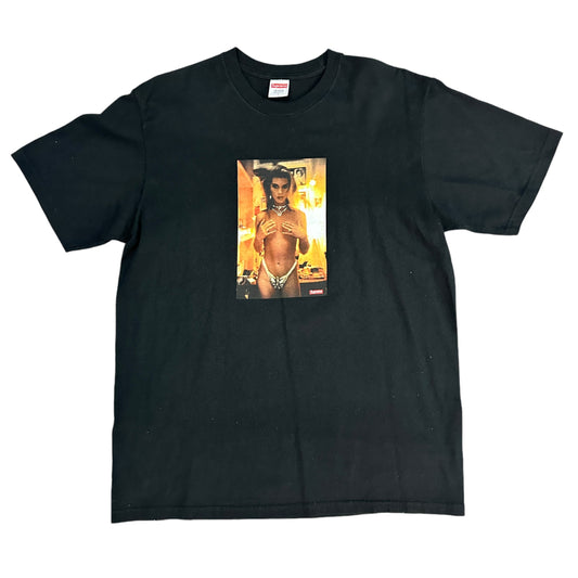 Supreme Nan Goldin Kim Black Tee