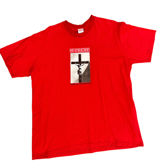 Supreme Cross Red Tee