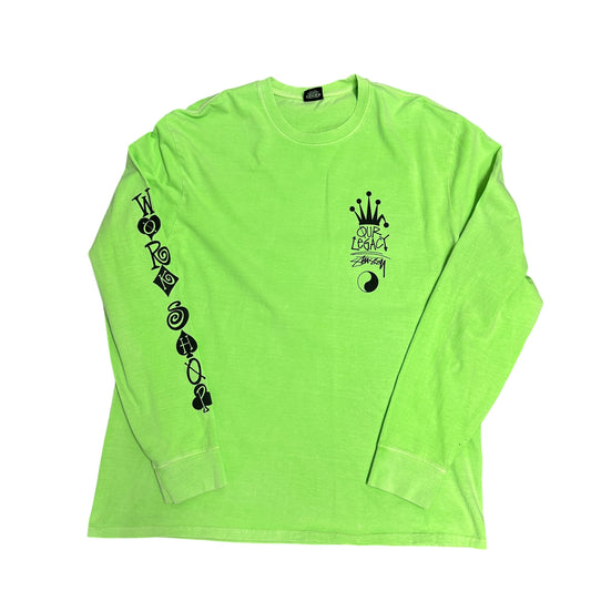 Stussy Green L/S Tee