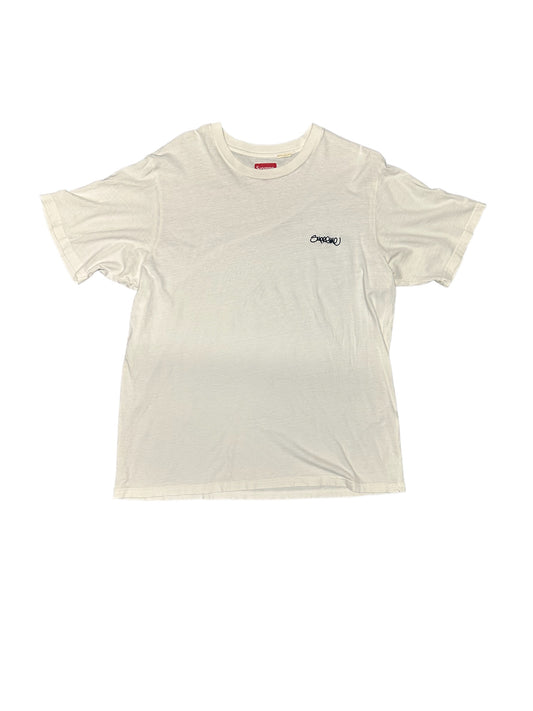 Supreme Script White Tee