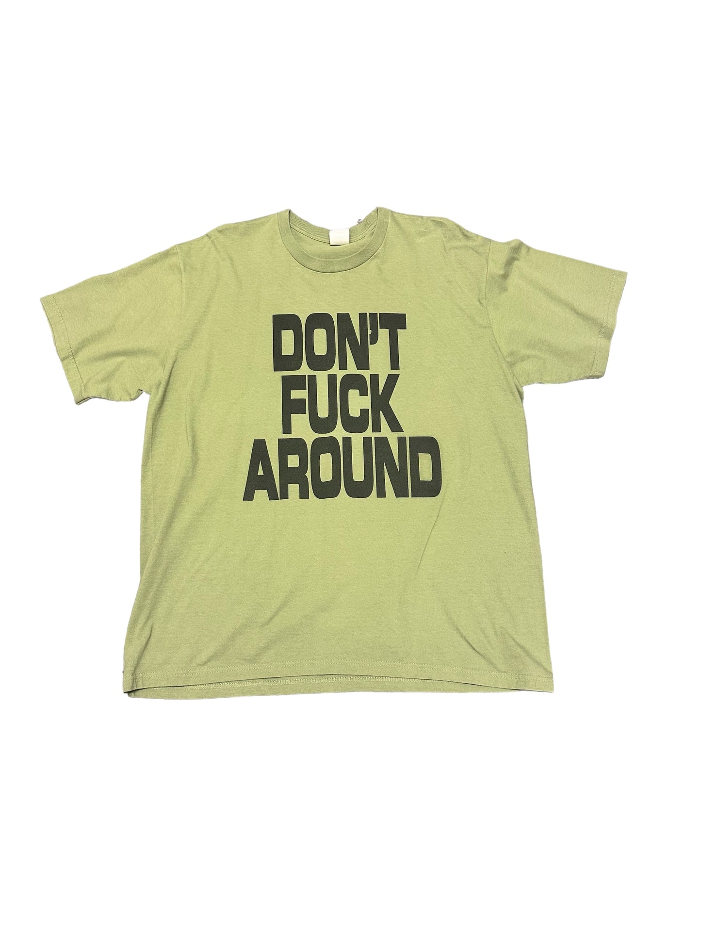 Supreme Don’t F*ck Around $ Green Tee