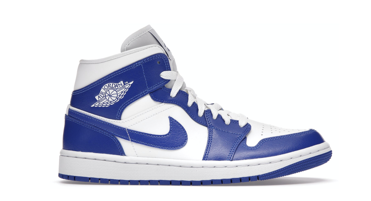 Jordan 1 Mid “Kentucky Blue” (W) - BQ6472 104