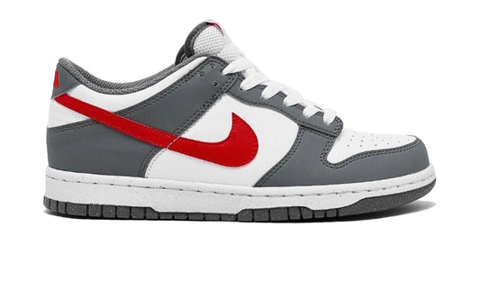 Nike Dunk Low “Grey Light Crimson” (GS) - FB8038 001