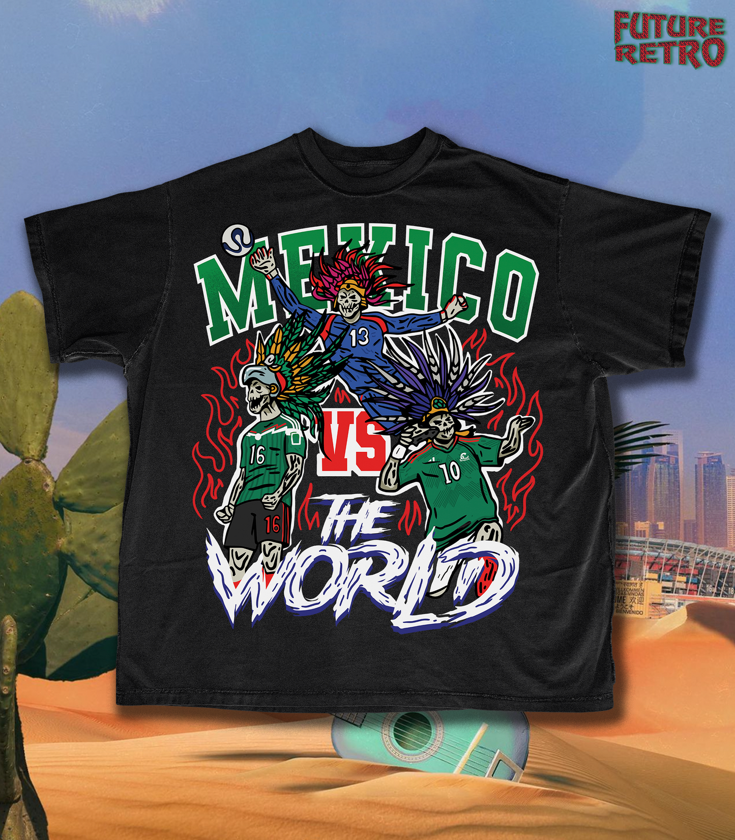 Mexico Vs The World Black Tee 🇲🇽