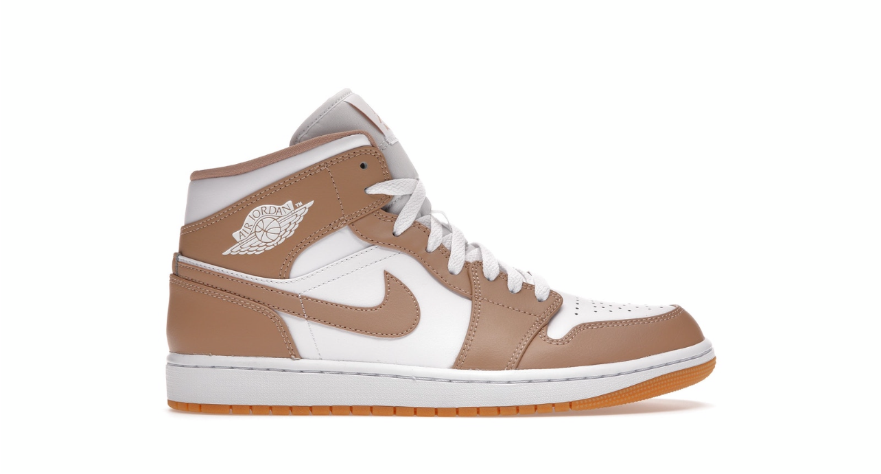 Jordan 1 Mid “Tan Gum” - 554724 271