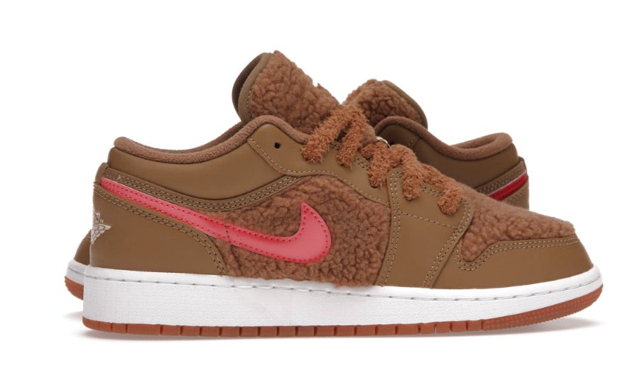 Jordan 1 Low Utility “Teddy Bear” (GS) - DO2233-264