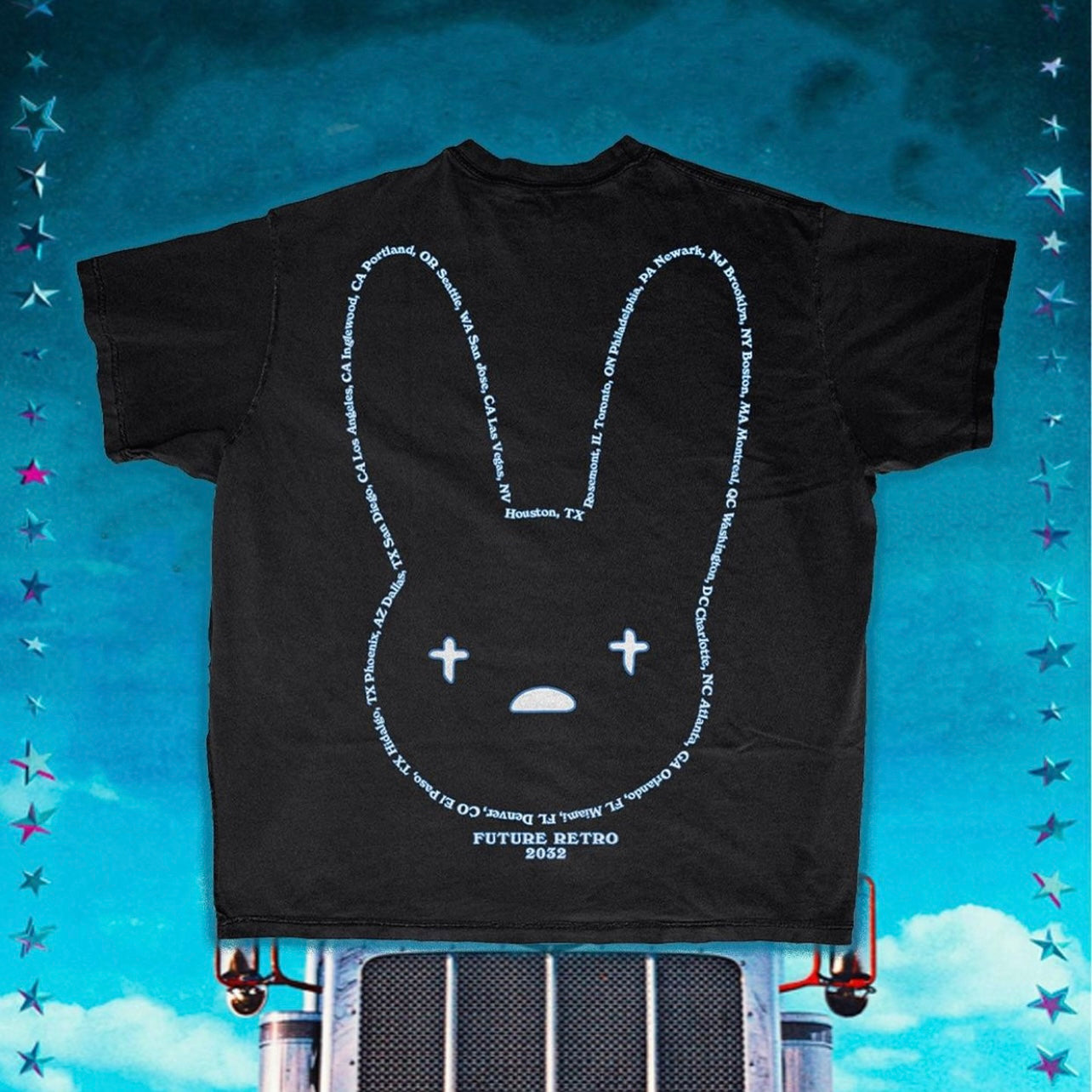 Bad Bunny Future Retro Bootleg Tee