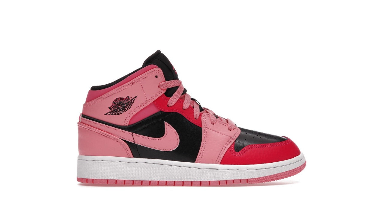 Jordan 1 Mid “Coral Chalk” (GS) - 554725 662