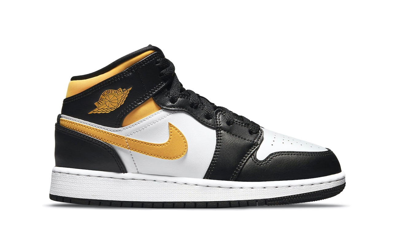 Jordan 1 Mid “White Pollen Black” (GS) - 554725 177