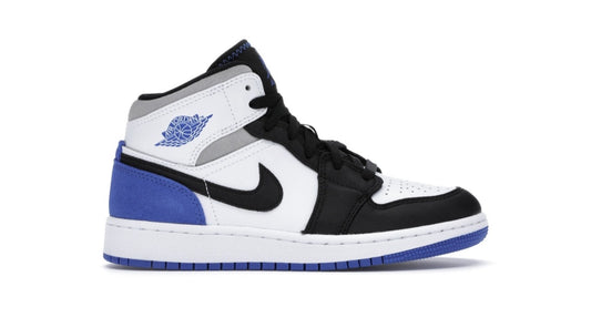 Jordan 1 Mid “White Black Royal” (GS) - BQ6931 102