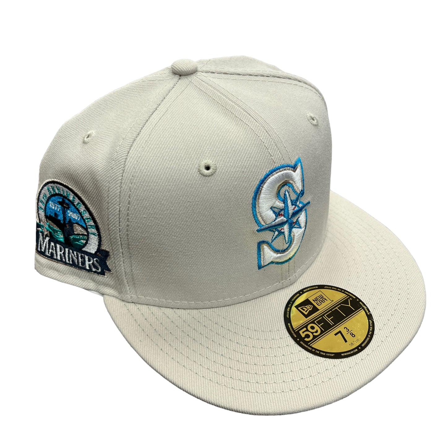 Mariners White/Blue Hat