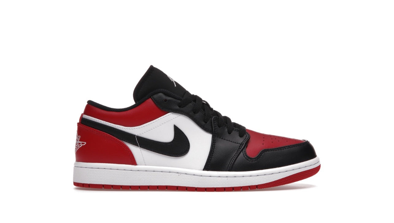 Jordan 1 Low “Bred Toe” - 553558 612