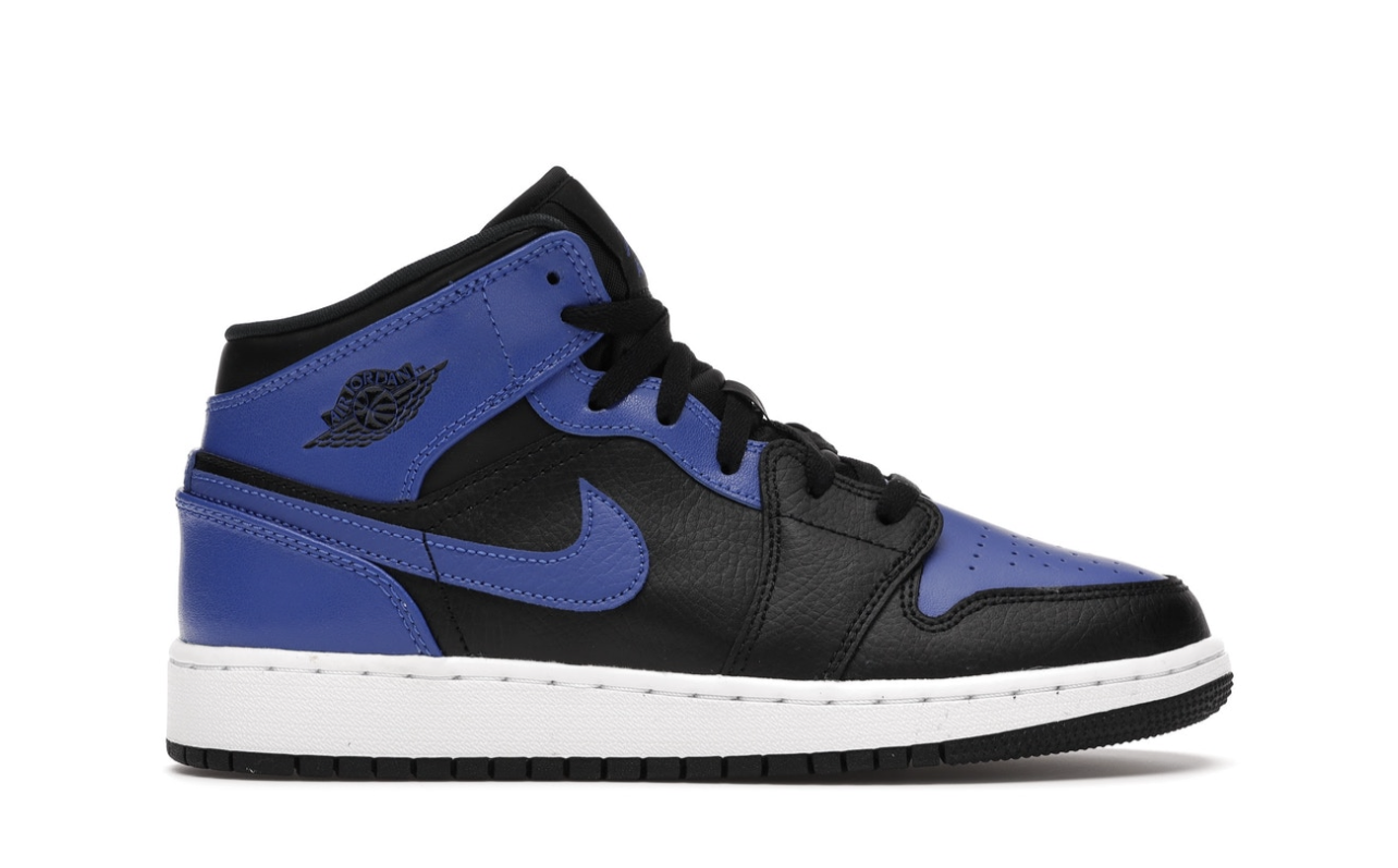 Jordan 1 Mid “Hyper Royal” (GS) - 554725 077