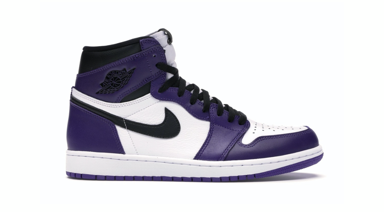 Jordan 1 High “Court Purple White” - 555088 500