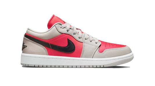 Jordan 1 Low “Light Iron Ore Siren Red” (W) - DC0774 060